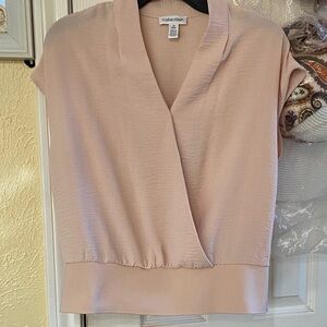 Calvin Klein Women's Blush Blouse